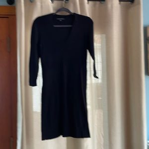 Nice knit black dress.